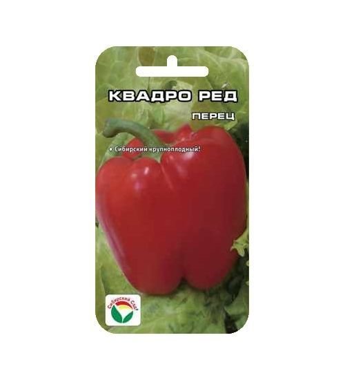 Перец сладкий Квадро ред 00622