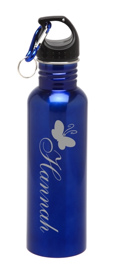 Personalized Water Bottle Stainless Steel Water Bottle Butterfly SSWB-105