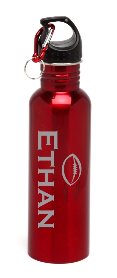 Personalized Water Bottle Stainless Steel Water Bottle Football SSWB-107