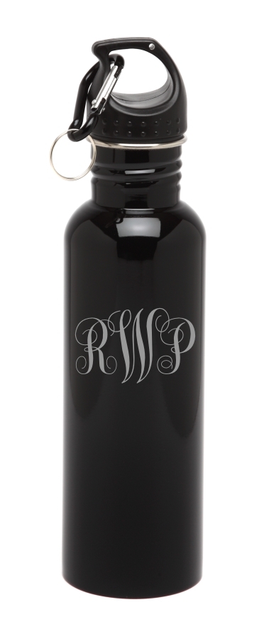 Personalized Water Bottle Stainless Steel Water Bottle Monogram SSWB-112