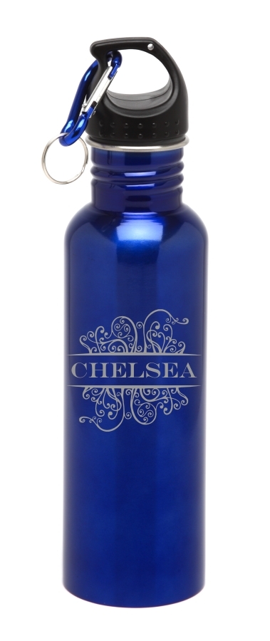 Personalized Water Bottle Stainless Steel Water Bottle Name Design B SSWB-104