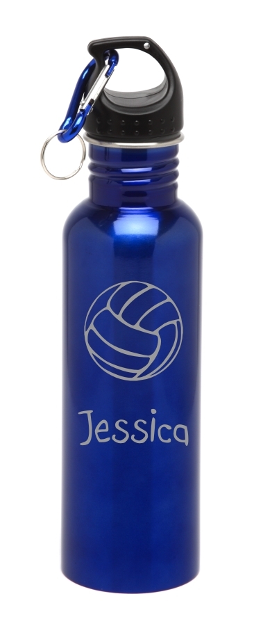 Personalized Water Bottle Stainless Steel Water Bottle Volleyball SSWB-111