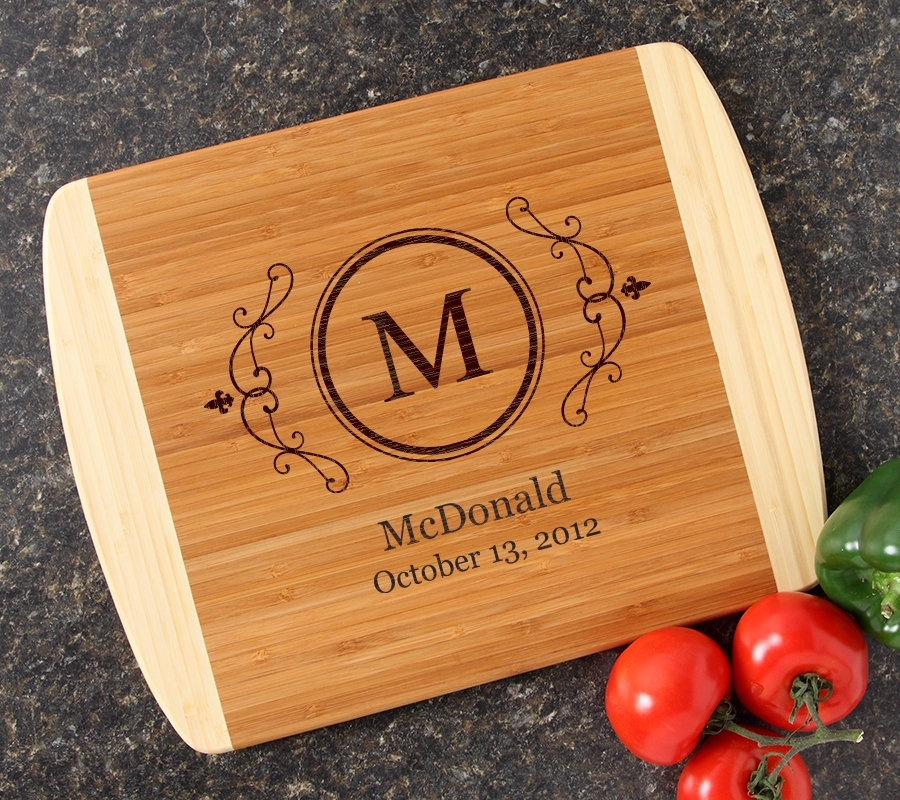 Personalized Cutting Board Custom Engraved 14x11 DESIGN 10 CBC-010