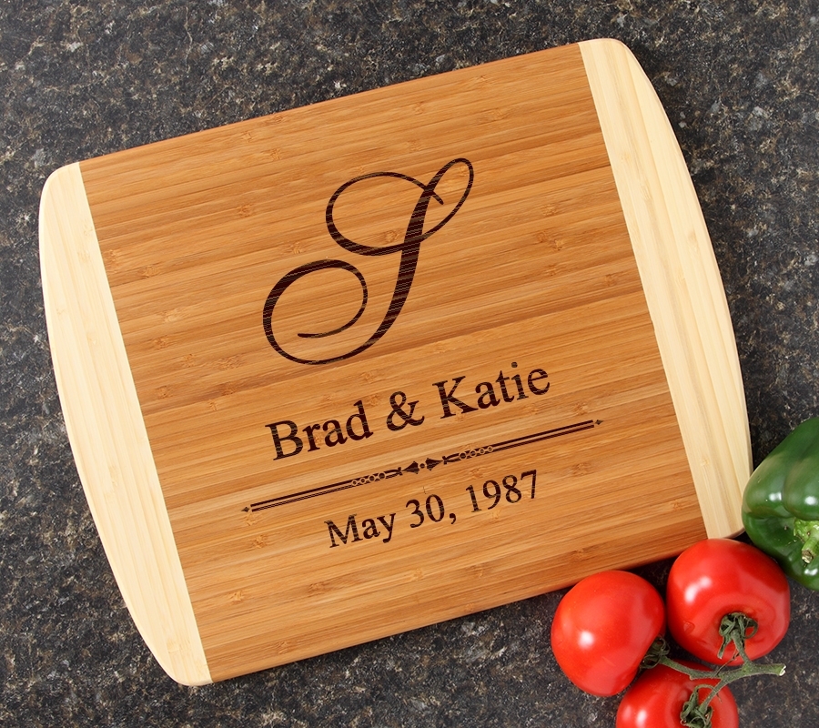 Personalized Cutting Board Custom Engraved 14x11 DESIGN 11 CBC-011