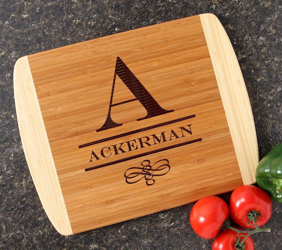 Personalized Cutting Board Custom Engraved 14x11 DESIGN 12 CBC-012