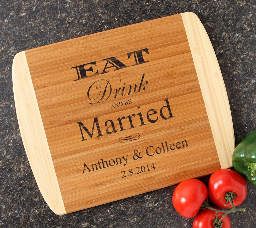 Personalized Cutting Board Custom Engraved 14x11 DESIGN 17 CBC-017