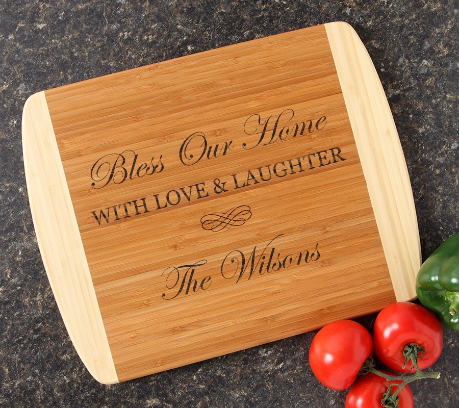 Personalized Cutting Board Custom Engraved 14x11 DESIGN 22 CBC-022