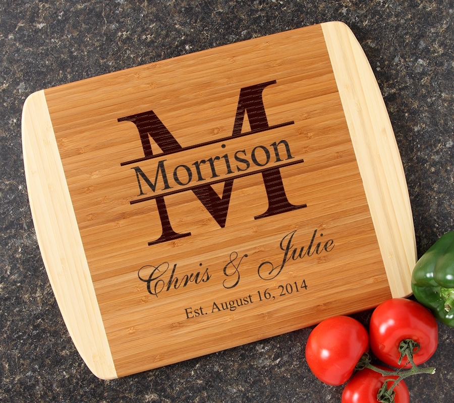 Personalized Cutting Board Custom Engraved 14x11 DESIGN 24 CBC-024