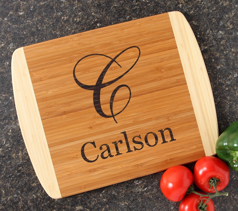 Personalized Cutting Board Custom Engraved 14x11 DESIGN 3 CBC-003
