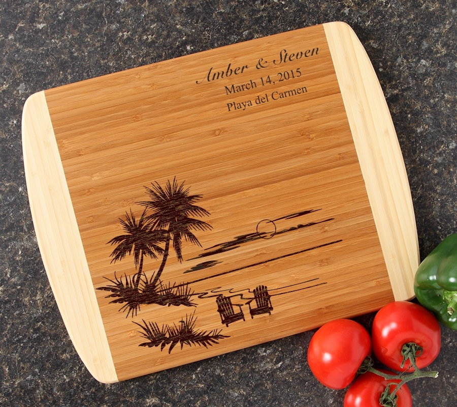 Personalized Cutting Board Custom Engraved 14x11 DESIGN 33 CBC-033