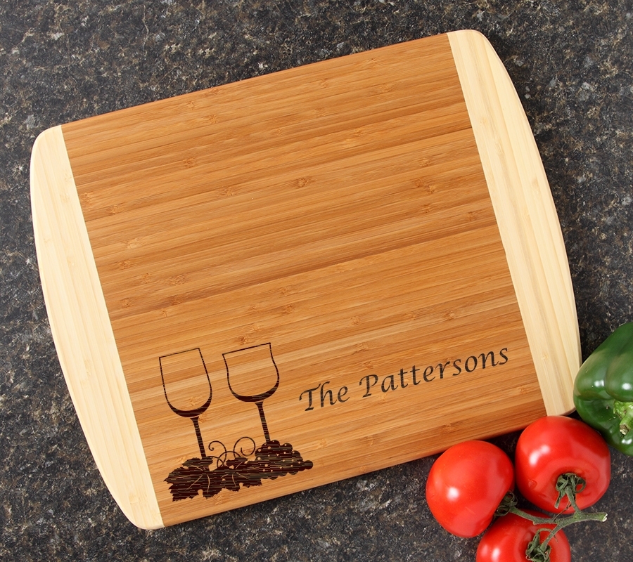 Personalized Cutting Board Custom Engraved 14x11 DESIGN 5 CBC-005