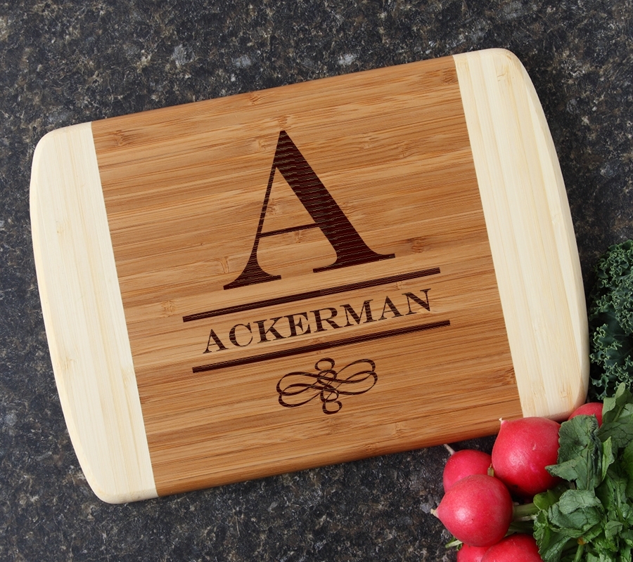 Personalized Cutting Board Custom Engraved 10 x 7 DESIGN 12 CBG-012