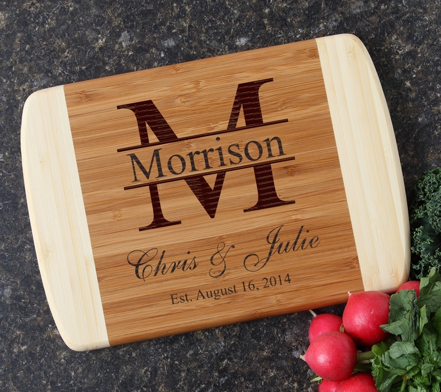 Personalized Cutting Board Custom Engraved 10 x 7 DESIGN 24 CBG-024