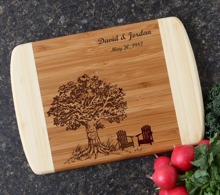 Personalized Cutting Board Custom Engraved 10 x 7 DESIGN 31 CBG-031