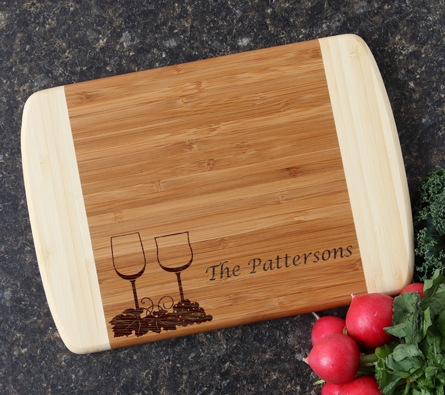 Personalized Cutting Board Custom Engraved 10 x 7 DESIGN 5 CBG-005