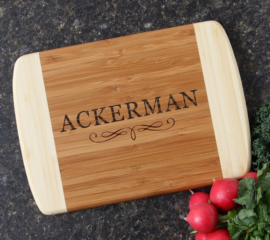 Personalized Cutting Board Custom Engraved 10 x 7 DESIGN 8 CBG-008