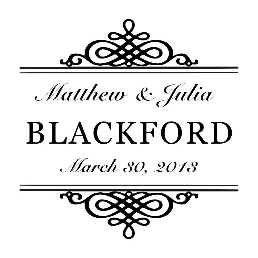 Personalized Cheese Board Slate and Bamboo 19 x 9 DESIGN 14