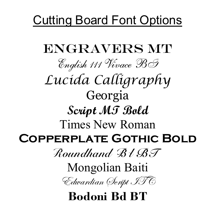 Personalized Cheese Board Slate and Bamboo 19 x 9 Font Options