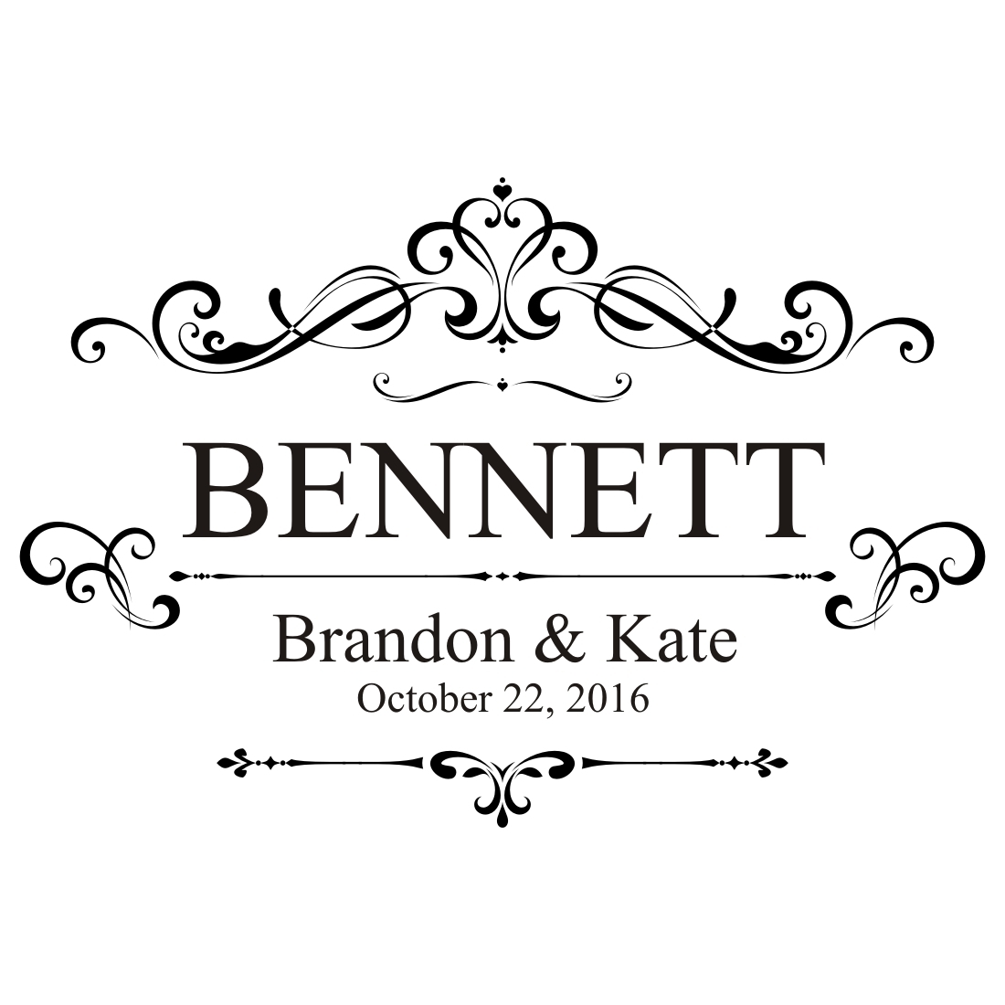Personalized Cheese Board Slate and Bamboo 19 x 9 DESIGN 35