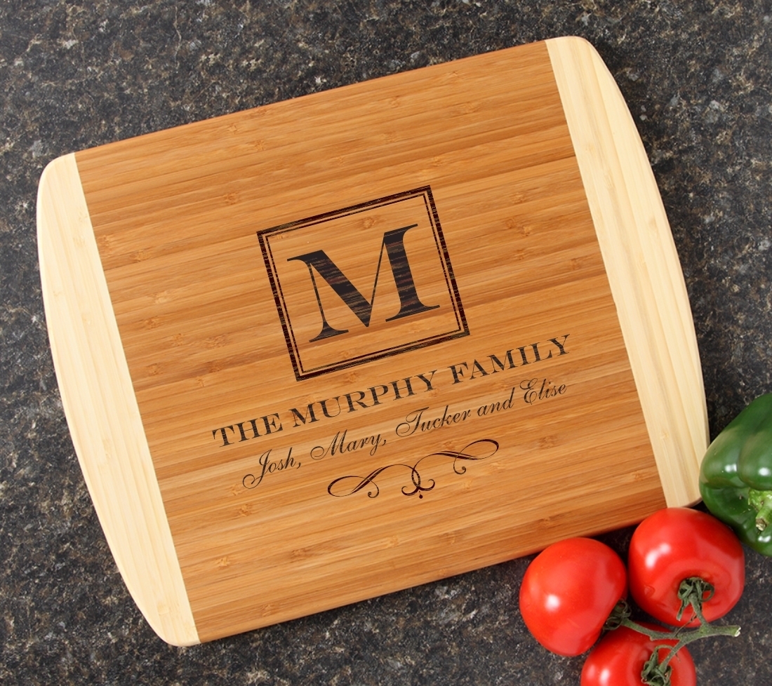 Personalized Cutting Board Custom Engraved 14x11 DESIGN 41 CBC-041