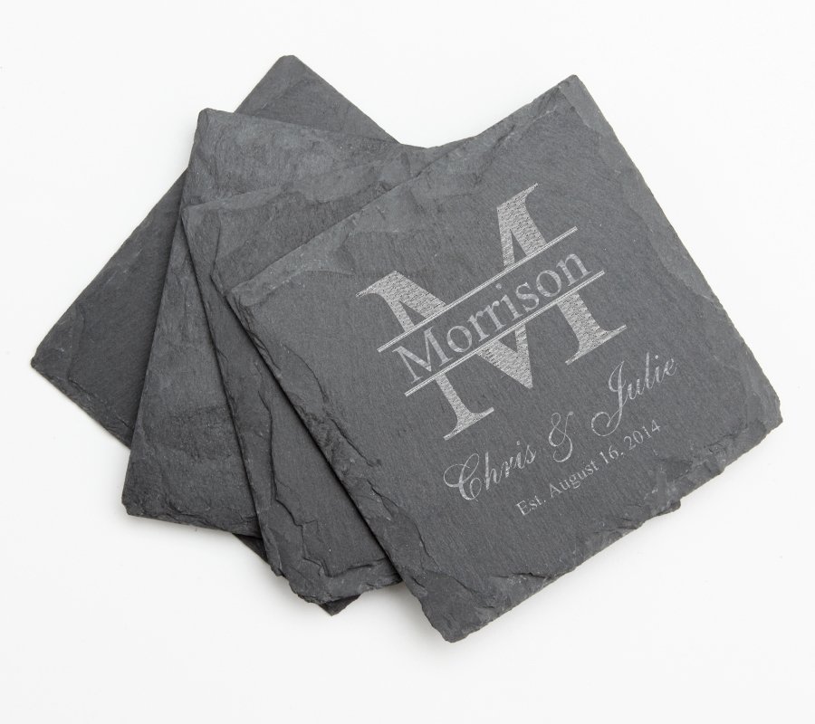 Set of 4 Slate Coasters