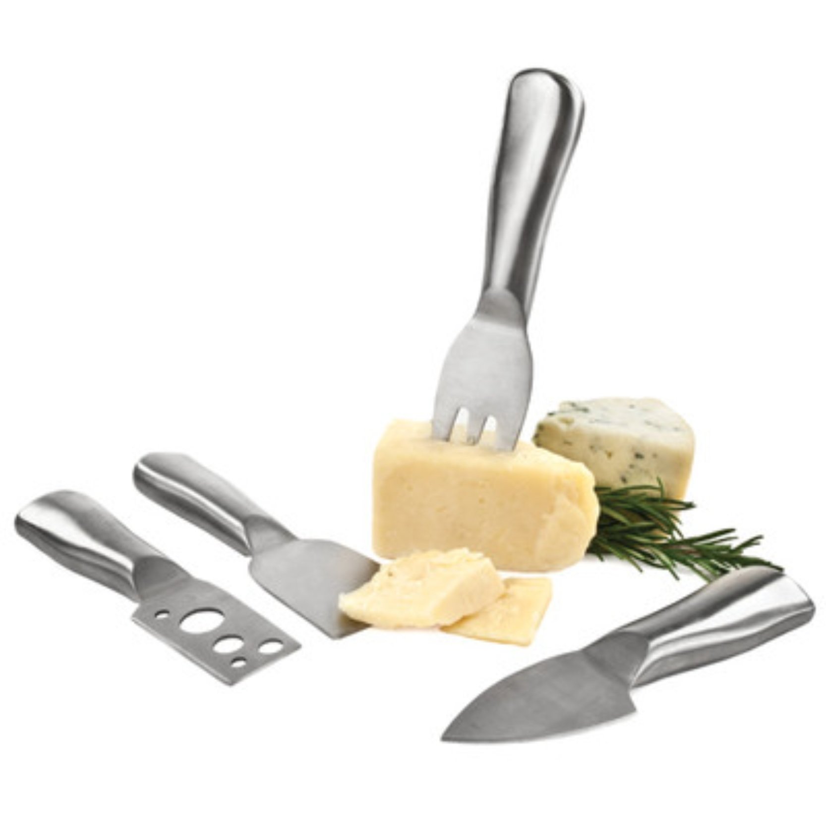 Set of 4 Stainless Steel Cheese Utensils