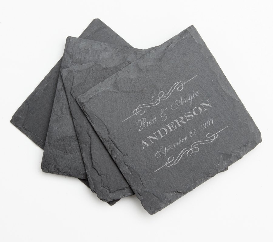 Set of 4 Slate Coasters