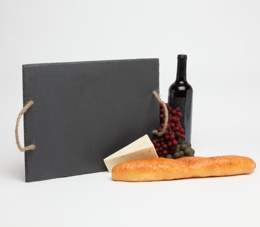 Personalized Slate Serving Tray Custom Engraved Cheese Board 15 x 12