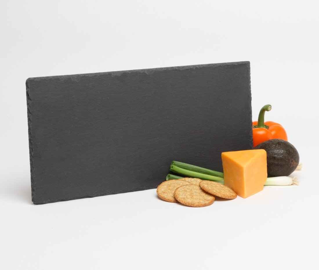 Personalized Slate Cheese Board Custom Engraved Cheese Board 15 x 7