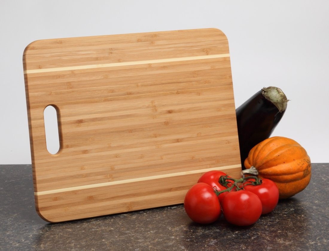 Personalized Cutting Board Custom Engraved Bamboo Cutting Board-15 x 12 Handle