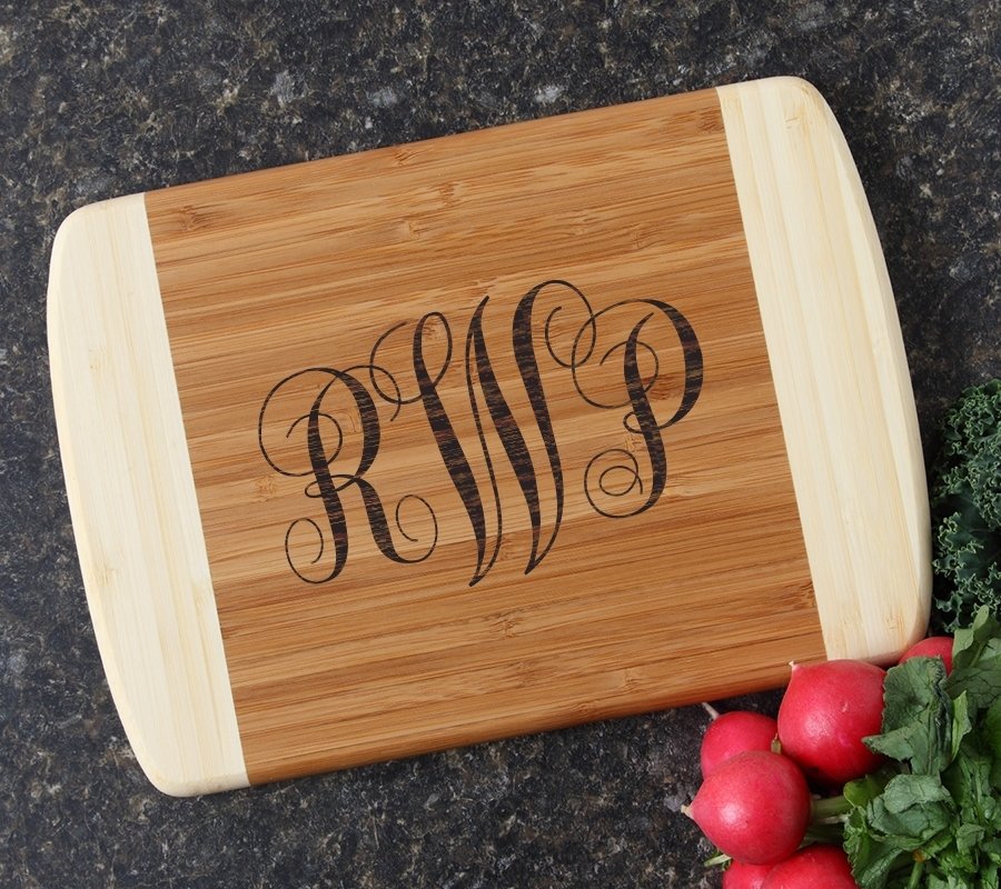 Engraved 10 x 7 Bamboo Cutting Board