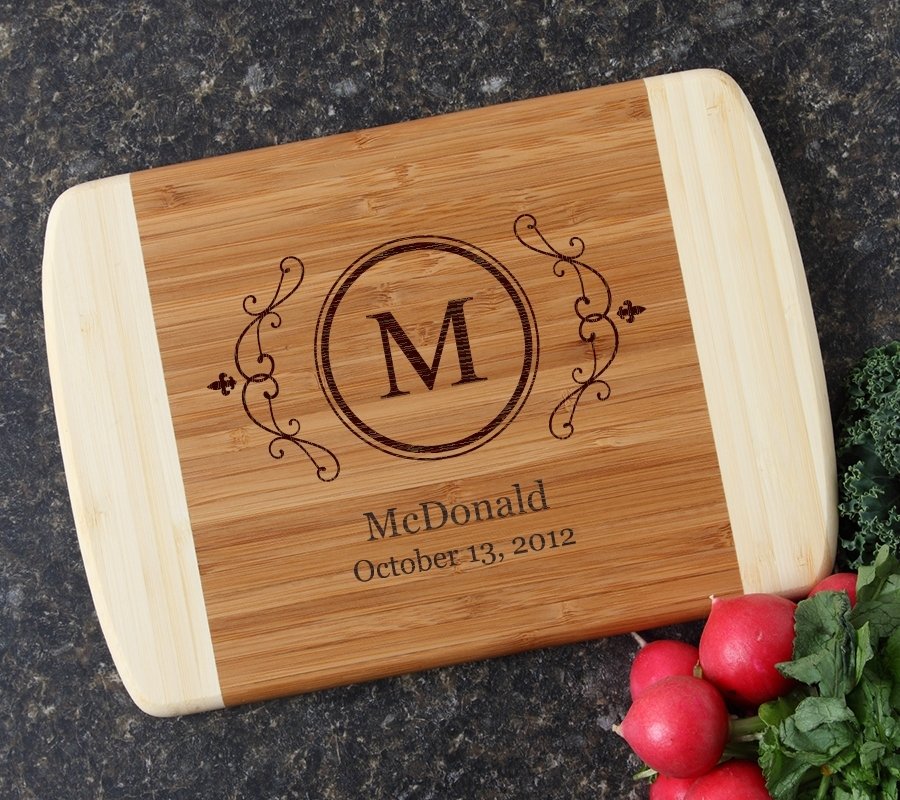Engraved 10 x 7 Bamboo Cutting Board