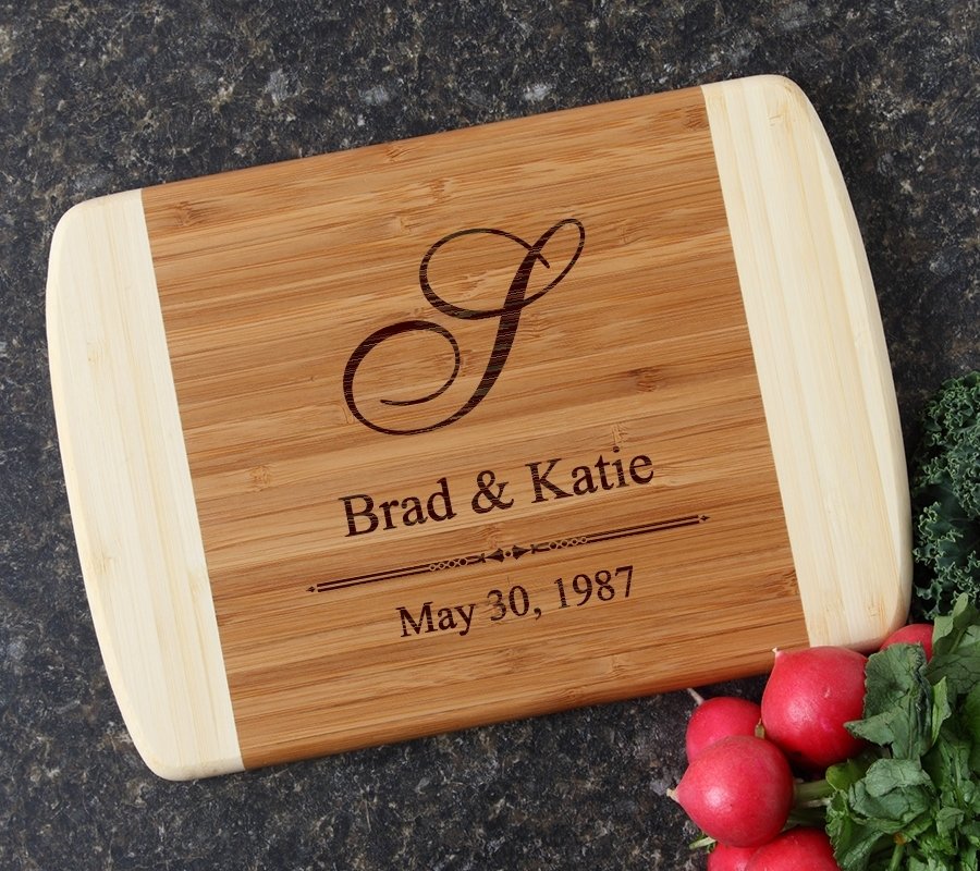 Engraved 10 x 7 Bamboo Cutting Board