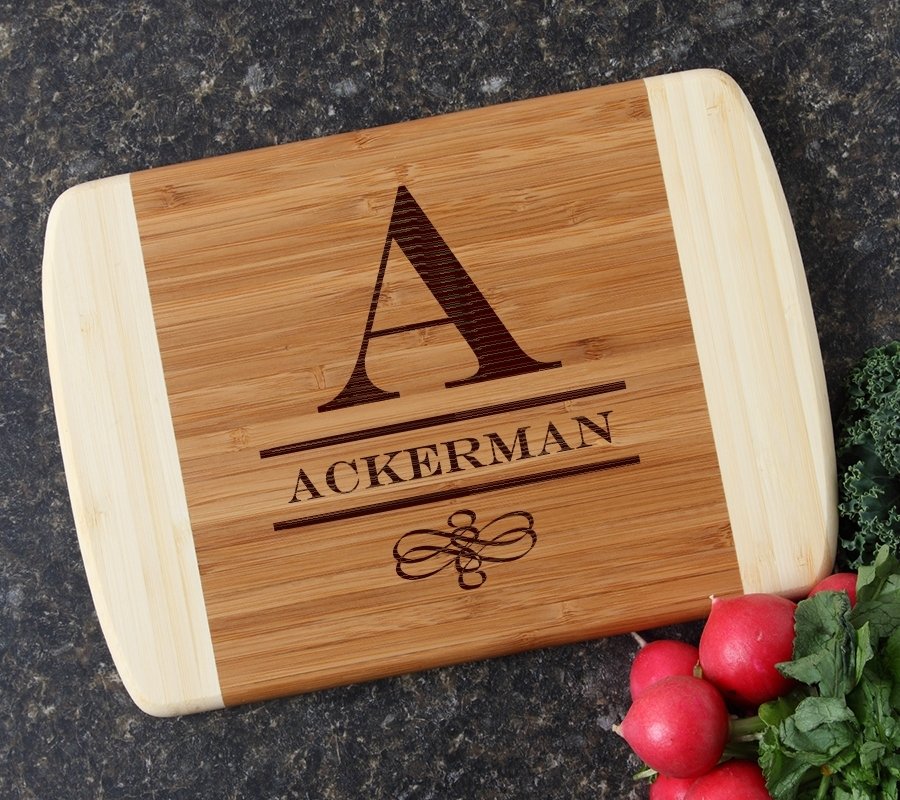 Engraved 10 x 7 Bamboo Cutting Board