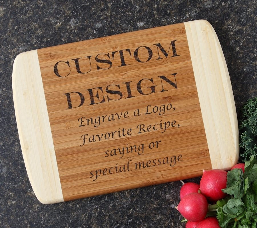 Engraved 10 x 7 Bamboo Cutting Board