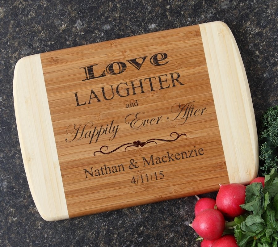 Engraved 10 x 7 Bamboo Cutting Board