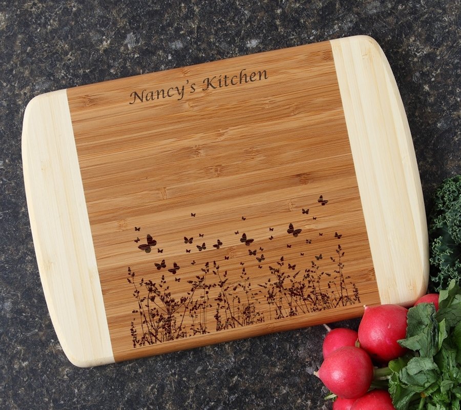 Engraved 10 x 7 Bamboo Cutting Board