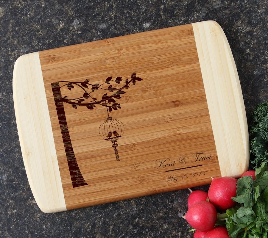 Engraved 10 x 7 Bamboo Cutting Board