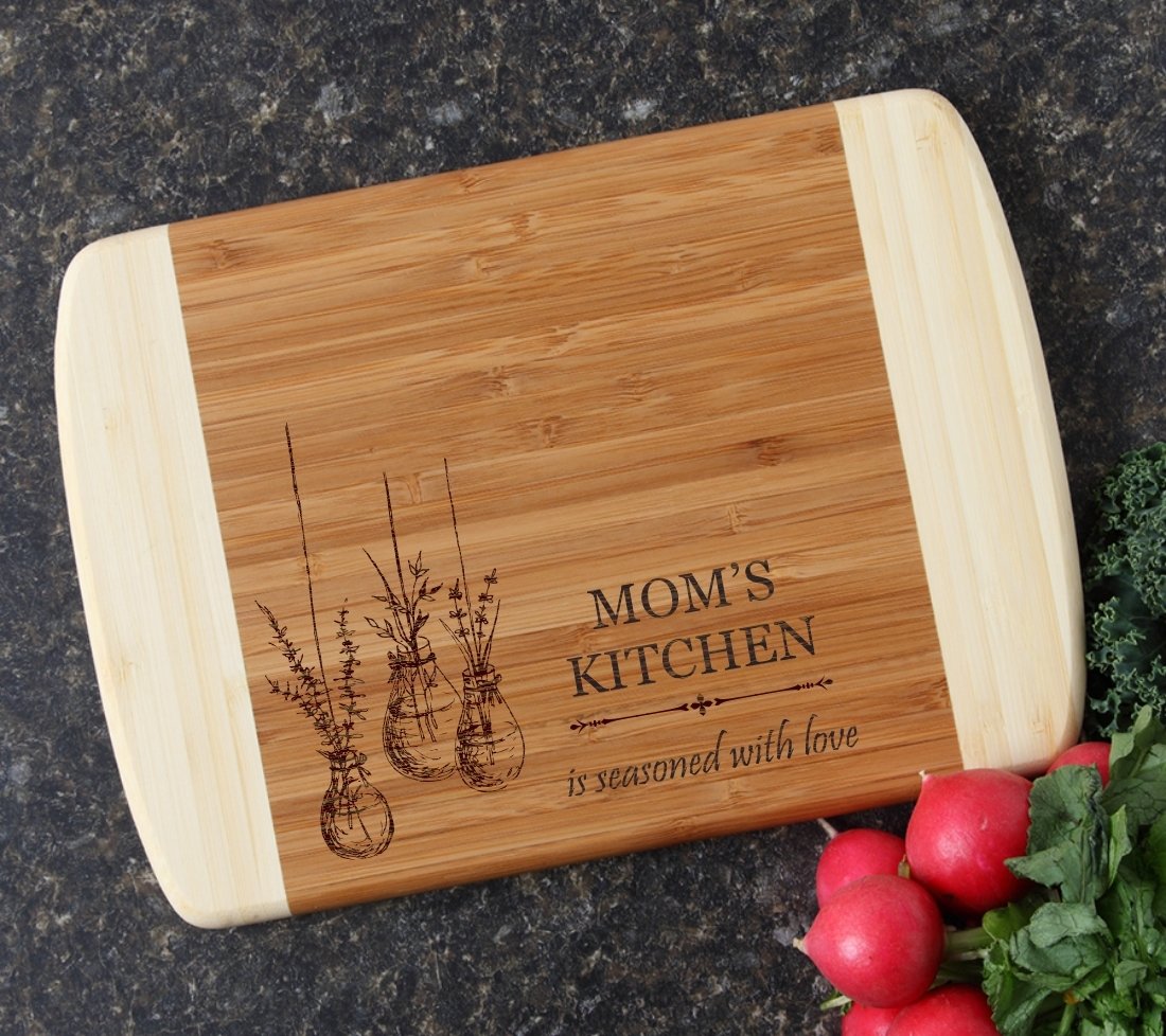 Engraved 10 x 7 Bamboo Cutting Board