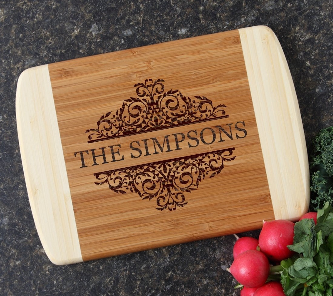 Engraved 10 x 7 Bamboo Cutting Board