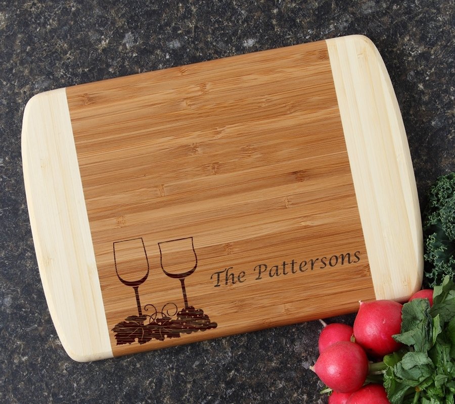 Engraved 10 x 7 Bamboo Cutting Board