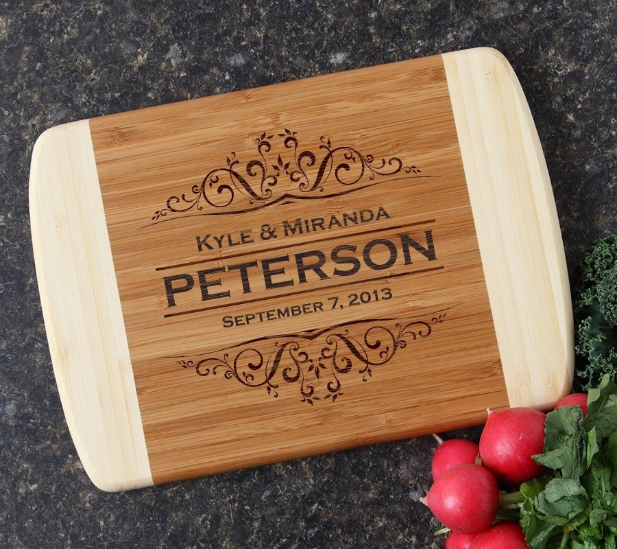 Engraved 10 x 7 Bamboo Cutting Board