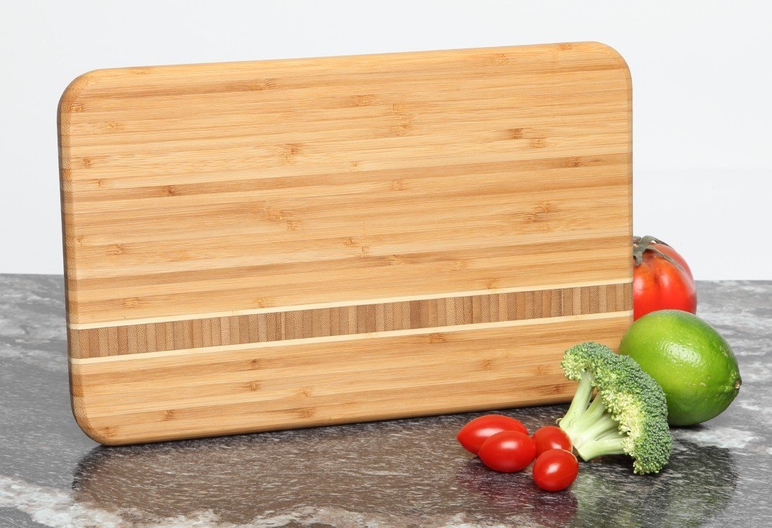 Personalized Bamboo Cutting Board Engraved 12 x 8