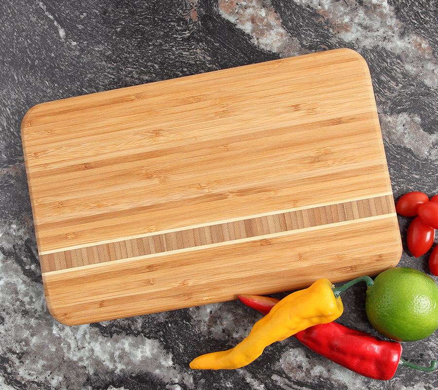 Personalized Bamboo Cutting Board Engraved 12 x 8