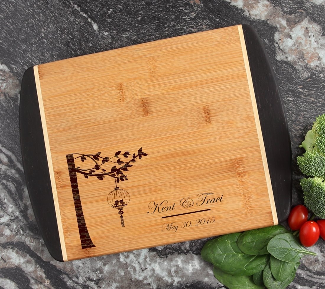 Cutting Board Engraved Personalized Bamboo 12 x 9 DESIGN 32 CBI-032