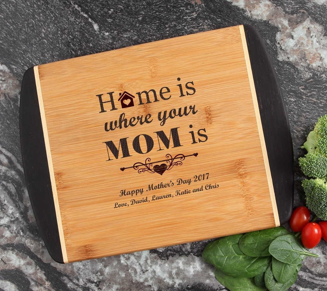Cutting Board Engraved Personalized Bamboo 12 x 9 DESIGN 42 CBI-042