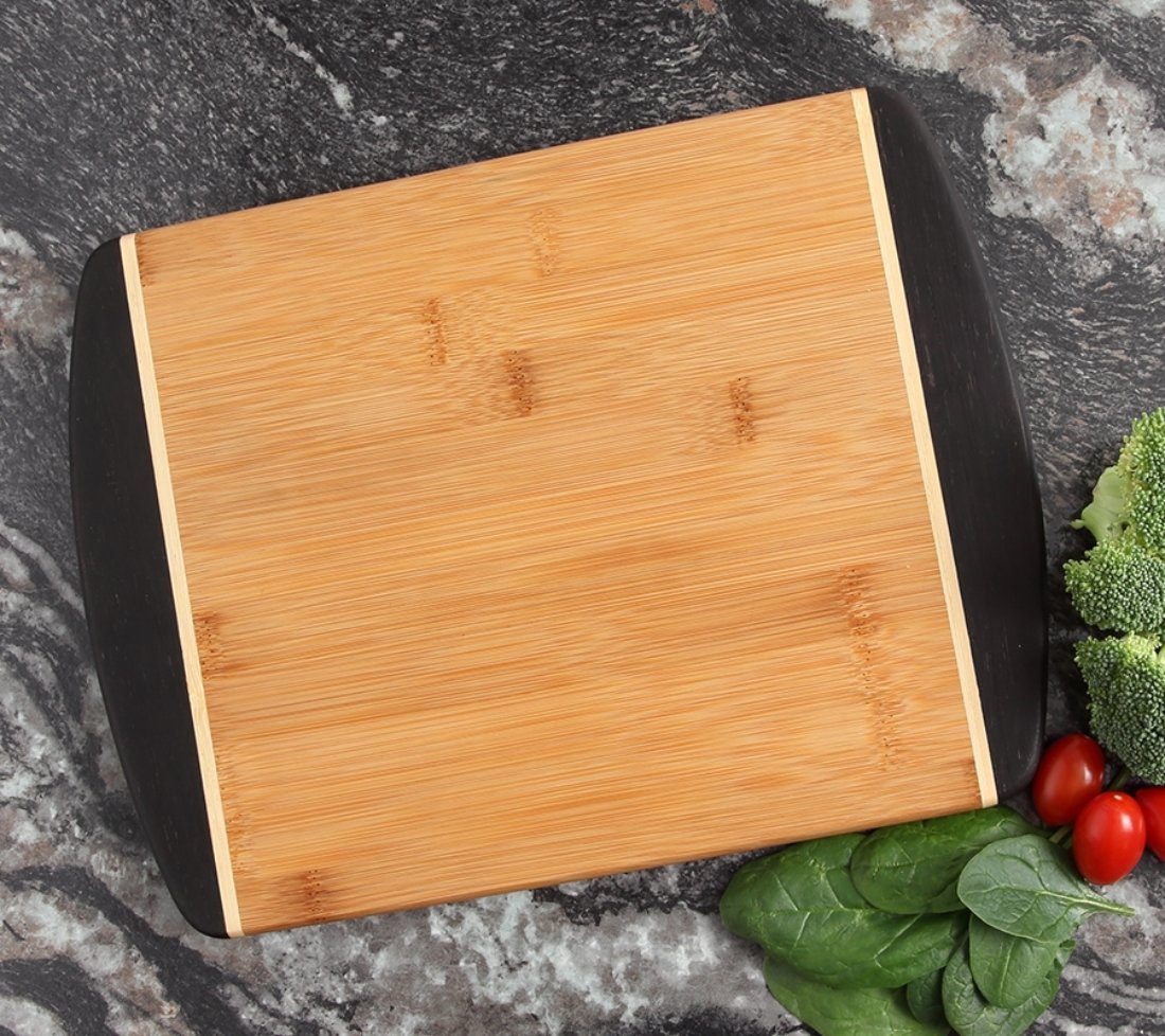 Cutting Board Engraved Personalized Bamboo 12 x 9