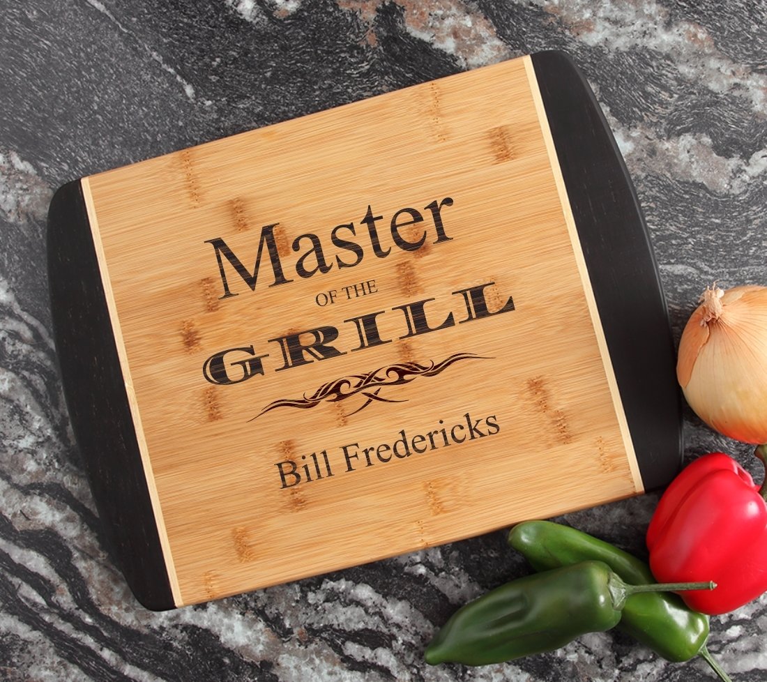 Engraved Cutting Board Personalized Bamboo 15 x 11 DESIGN 23 CBJ-023