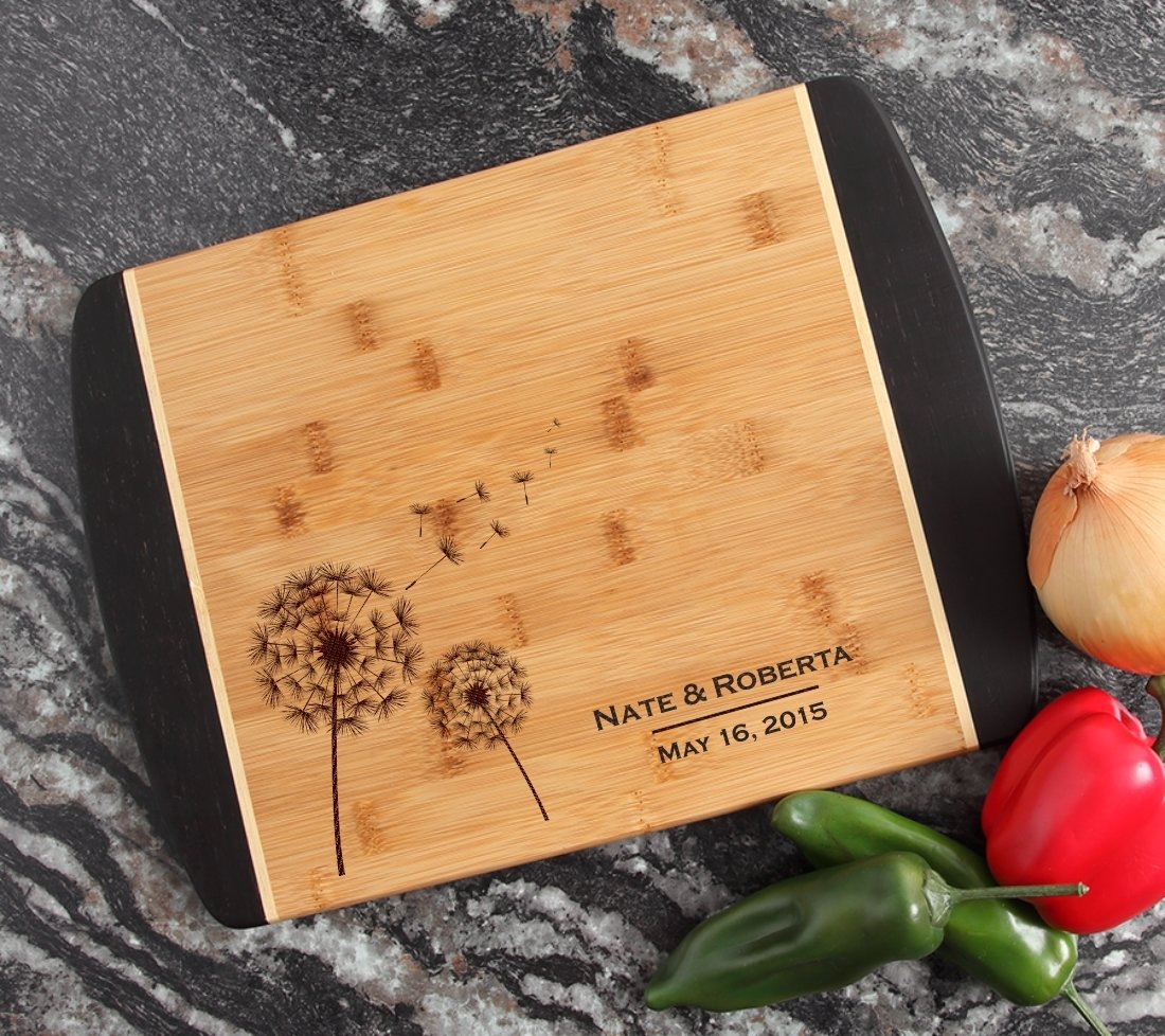 Engraved Cutting Board Personalized Bamboo 15 x 11 DESIGN 28 CBJ-028
