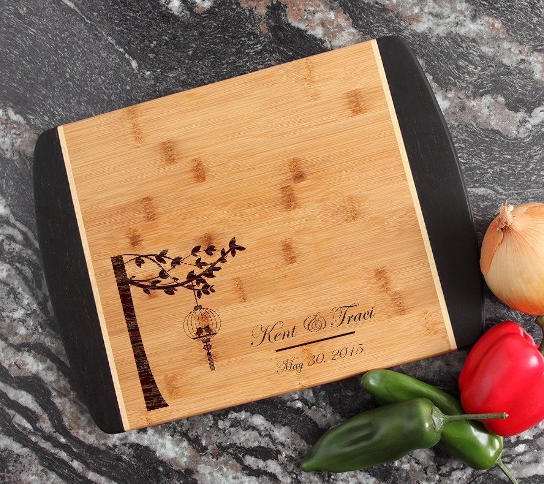 Engraved Cutting Board Personalized Bamboo 15 x 11 DESIGN 32 CBJ-032